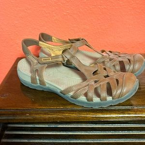 Baretrap Sandals. Close toe. Hardly worn